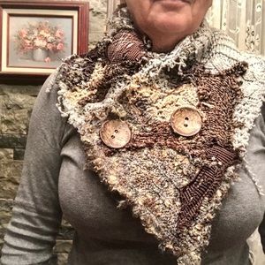 Upcycled Ratty Neck Wrap